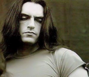 Создать мем: длинные волосы, peter steele в молодости, питер стил