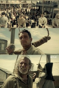 Create meme: the ballad of Buster Scruggs, the ballad of Buster Scruggs 2018, James Franco ballad of Buster Scruggs