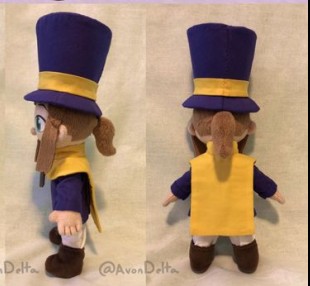 Create meme: Snatcher Kid from a hat in time, toy , a hat in time