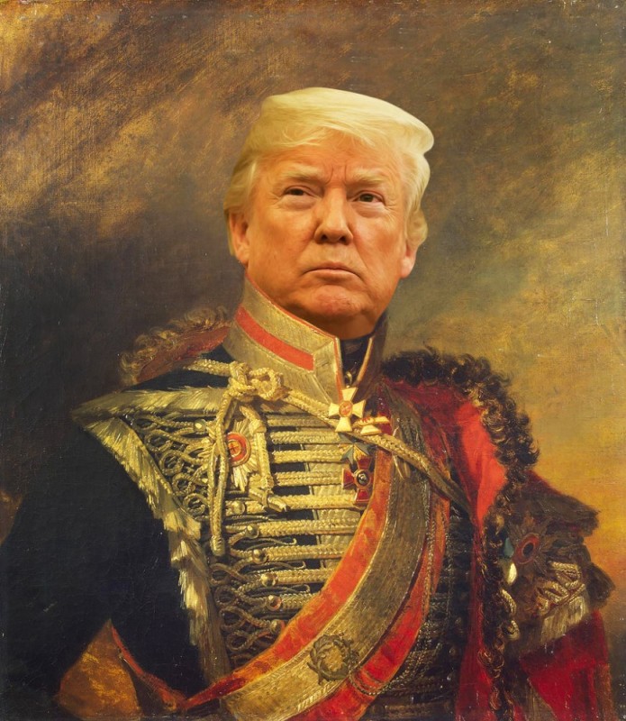 Create meme: Donald trump , portrait , portrait of the general
