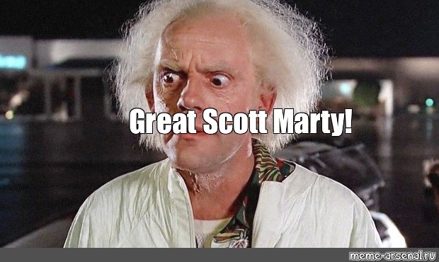 great scott marty