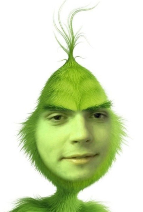 Create meme: grinch on a white background, grinch face, the Grinch