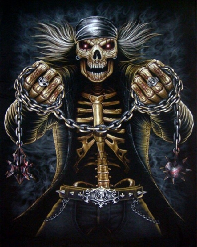 Create meme: skull skeleton, skull fantasy, skeleton metalworker