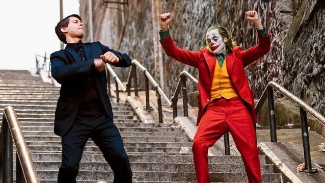 Create meme: joker , the Joker on the stairs, new Joker