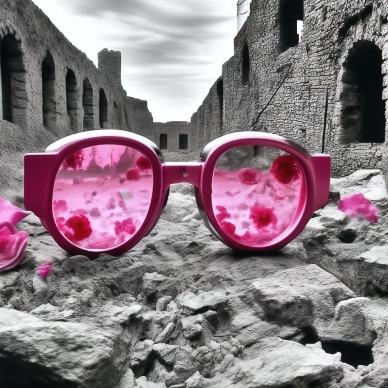 Создать мем: сними розовые очки, очки, солнцезащитные очки