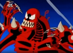 Создать мем: непобедимый спайдермен карнаж, человек паук 1994 паук карнаж, карнаж из человека паука 1999