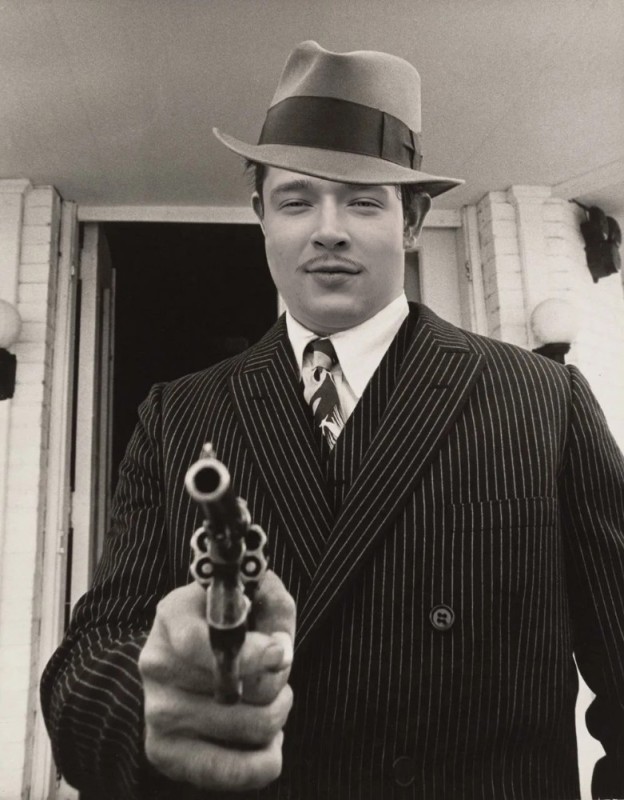 Create meme: The gangster who made Warren Beatty famous, al capone gangsters of chicago, gangster 