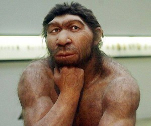 Создать мем: неандерталец мем, смешной неандерталец, неандерталец думает