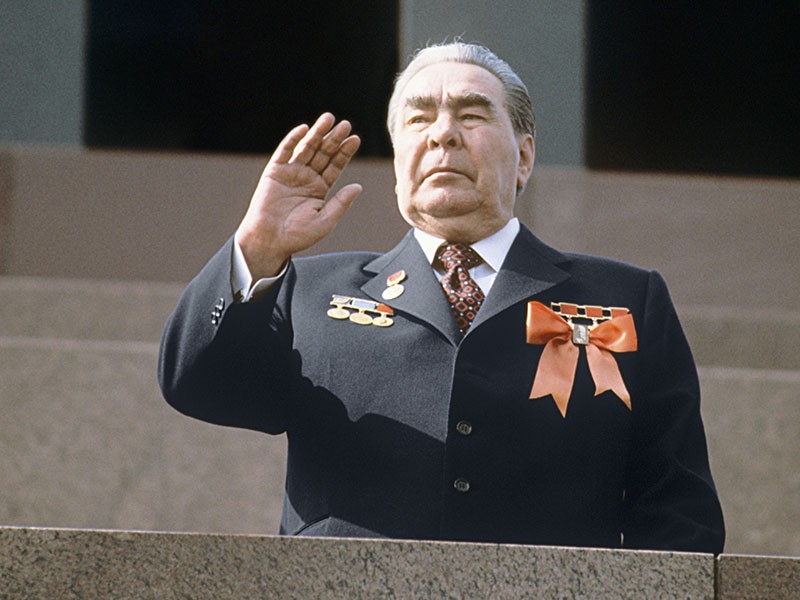 Create meme: Leonid Brezhnev, Leonid Brezhnev wikipedia, leonid brezhnev