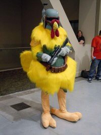 Создать мем: костюм петуха, смешные костюмы на новый год, большая курица косплей
