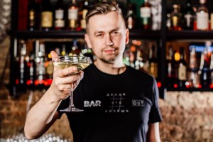 Create meme: the bartender, male