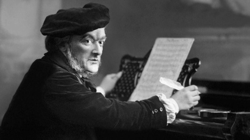 Create meme: composers , richard wagner biography, illustration