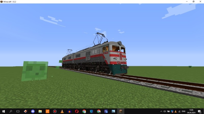 Create meme: Trains are illegal minecraft, train mod, diesel locomotive in minecraft