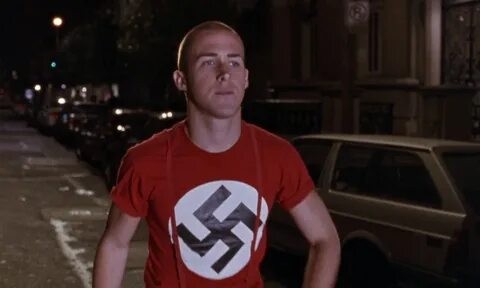 Create meme: fanatic Ryan Gosling, fanatic 2001 ryan gosling, ryan gosling skinhead