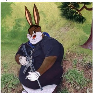 Create meme: dank memes, big chungus, scary pictures