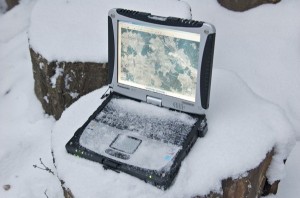 Create meme: panasonic toughbook, the laptop in the cold, laptop panasonic toughbook 19"