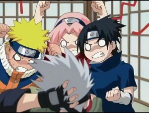 Create meme: naruto Sasuke Sakura 101 series, naruto narutooooo, naruto funny moments