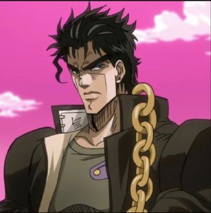 Create meme: jojo kujo jotaro, jojo's bizarre adventure, jojo