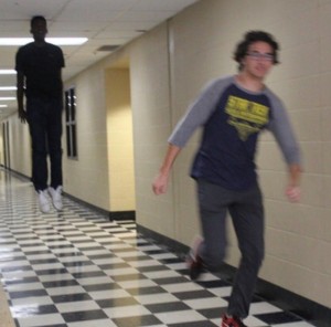 Create meme: levitating black guy meme