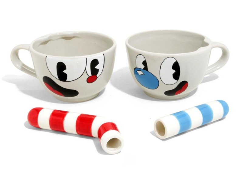 Create meme: cuphead cups, cups of kaphed, cuphead mugs