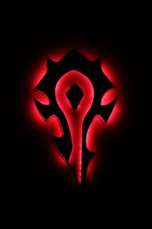 Create meme: Warcraft Horde, Horde logo, Warcraft Horde symbol