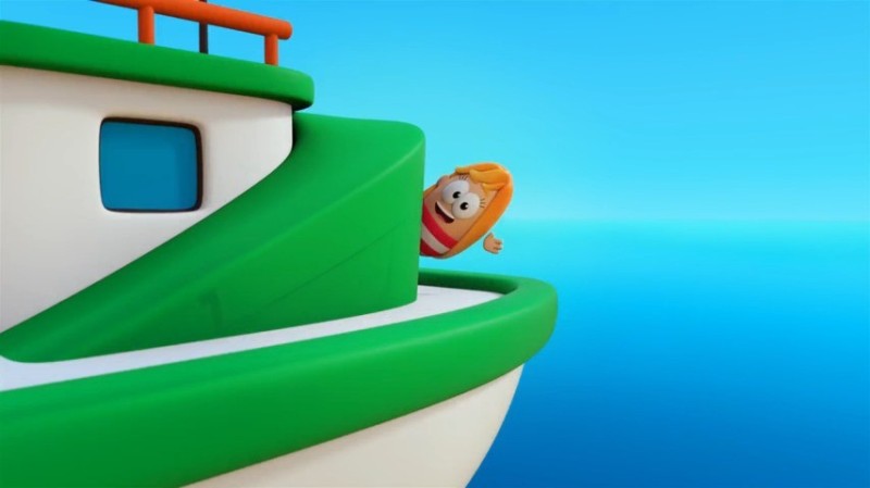 Create meme: Baby Elias is a lifeguard boat, Marin and his friends underwater stories, cartoon about a boat