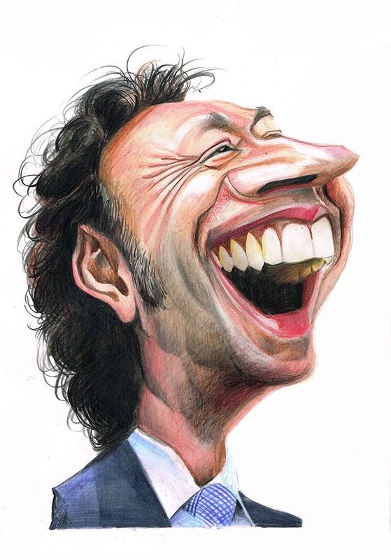 Create meme: caricature , Mick Jagger cartoon, caricatures of famous people