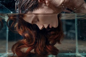 Create meme: underwater mermaid esthetics, thoughts, girl