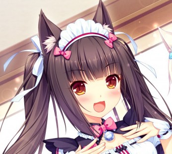 Create meme: chocola and vanilla, anime nekopara, chocola and vanilla anime