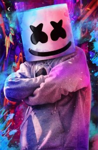 Create meme: dj marshmello neon Wallpaper, dj marshmello, marshmallow dj