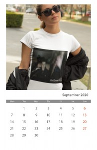 Создать мем: фотокалендари, календарь июнь, женские футболки