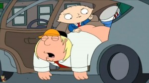 Create meme: family guy chris, the car Brian family guy, family guy stewie